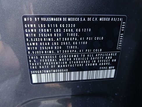 New 2026 Volkswagen Tiguan SE R-Line AWD/4WD image 29