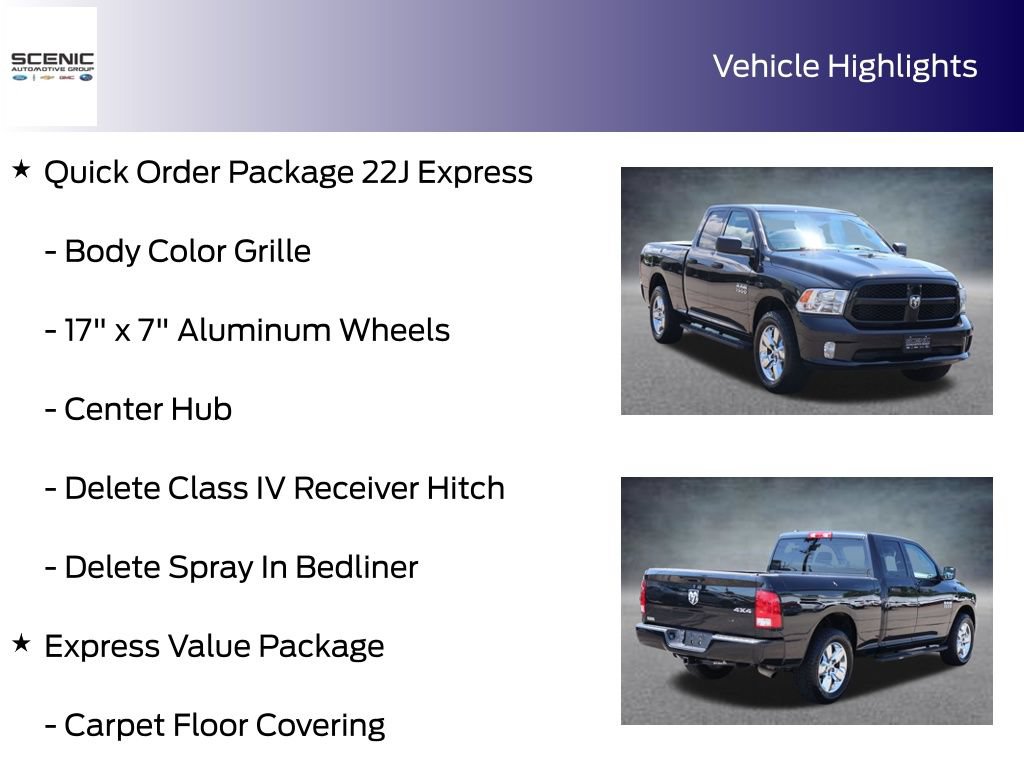 Used 2018 RAM 1500 Express w/ Express Value Package AWD/4WD image 10