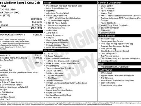 Used 2025 Jeep Gladiator Sport image 20