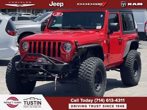 Used 2020 Jeep Wrangler Sport AWD/4WD image 3