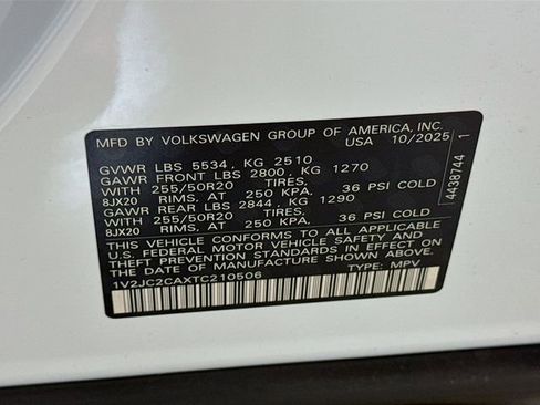 New 2026 Volkswagen Atlas Cross Sport SE image 21