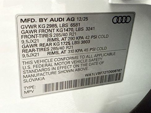 New 2026 Audi Q7 3.0T Premium Plus image 36