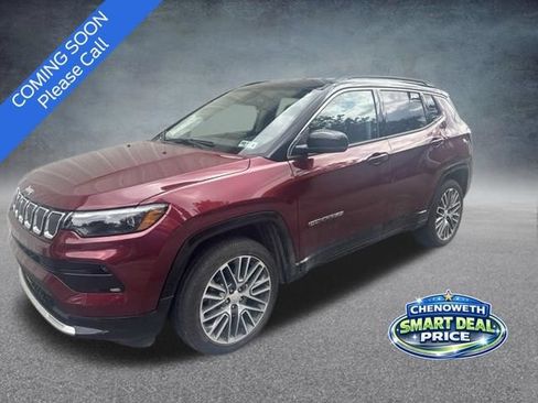 Used 2022 Jeep Compass Limited w/ Elite Group AWD/4WD image 1