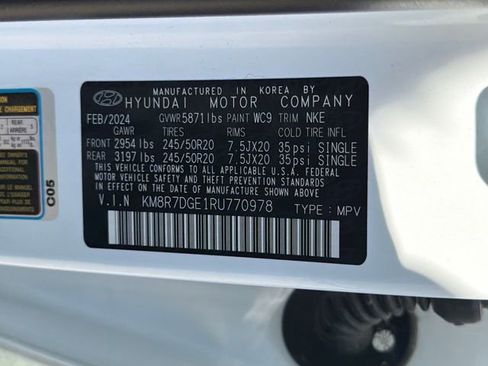 Used 2024 Hyundai Palisade Calligraphy image 35