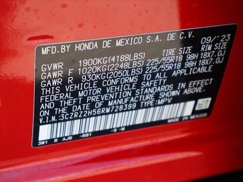 Certified 2024 Honda HR-V Sport image 30