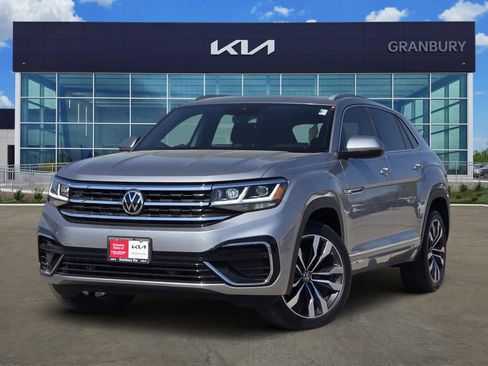 Used 2021 Volkswagen Atlas Cross Sport SEL R-Line w/ Cross Sport MDO Package image 1