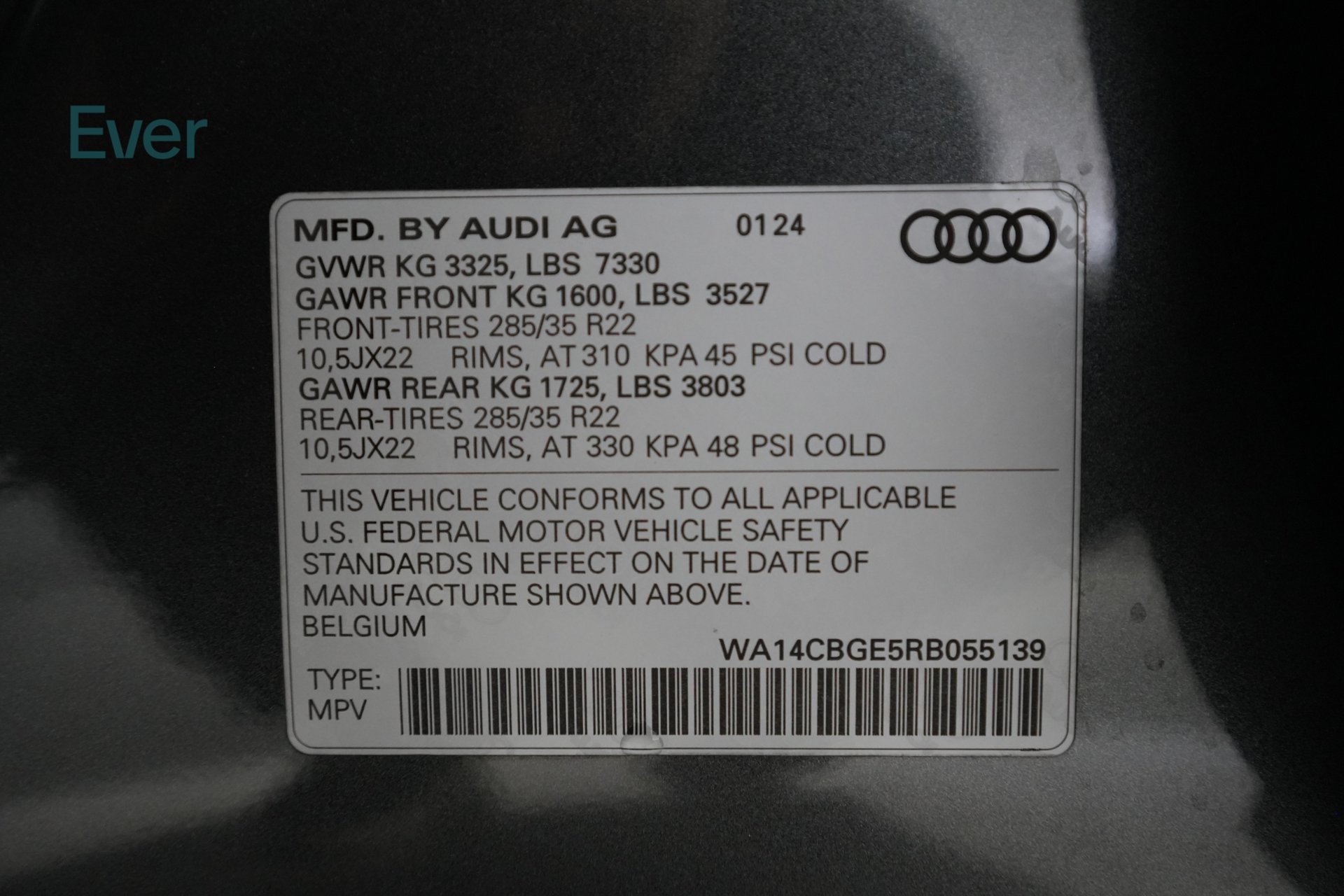 Used 2024 Audi SQ8 e-tron Premium Plus w/ Black Optic Package AWD/4WD image 29