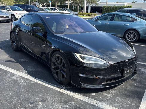 Used 2021 Tesla Model S Plaid AWD/4WD image 4