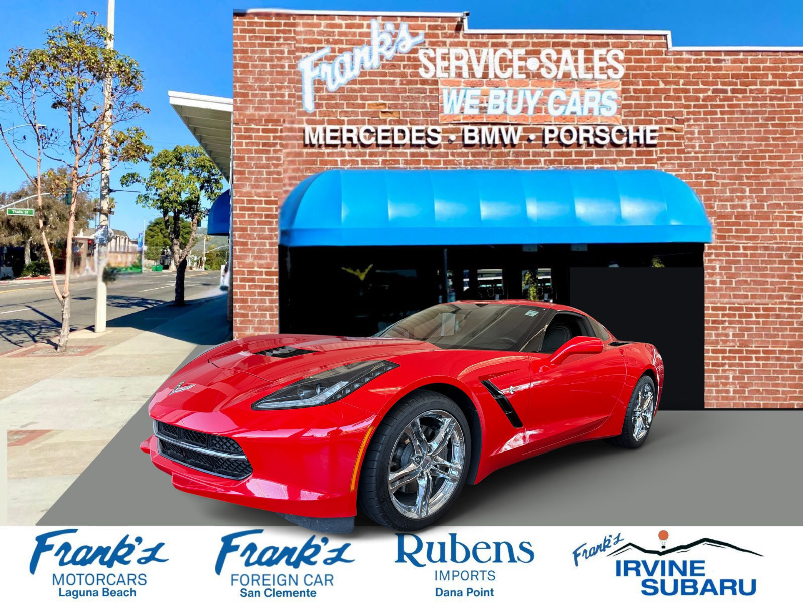 Used 2017 Chevrolet Corvette Stingray Coupe w/ 1LT RWD image 1