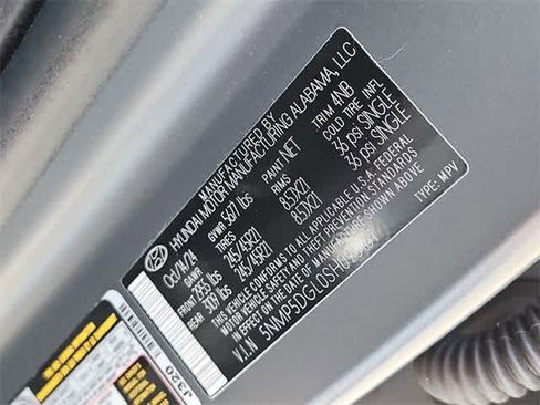 Certified 2025 Hyundai Santa Fe Calligraphy image 38