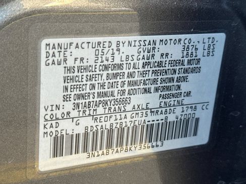 Used 2019 Nissan Sentra S FWD image 26