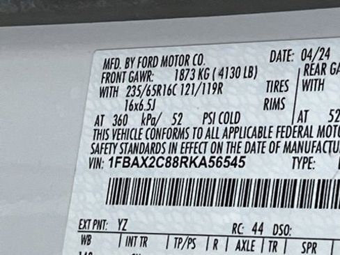 Used 2024 Ford Transit 350 XL image 29