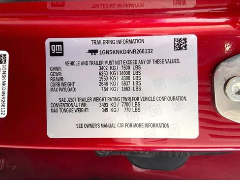 Used 2022 Chevrolet Tahoe LT w/ Luxury Package image 36