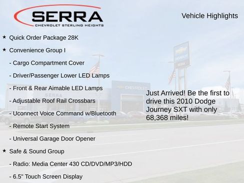 Used 2010 Dodge Journey SXT w/ Convenience Group I FWD image 3