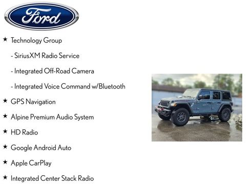 Used 2024 Jeep Wrangler Unlimited Rubicon w/ Technology Group AWD/4WD image 13