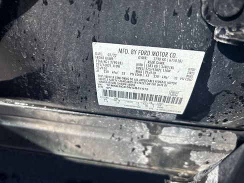 Used 2022 Ford Explorer ST w/ Equipment Group 401A AWD/4WD image 9