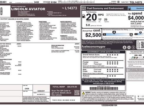 New 2026 Lincoln Aviator Reserve AWD/4WD image 4