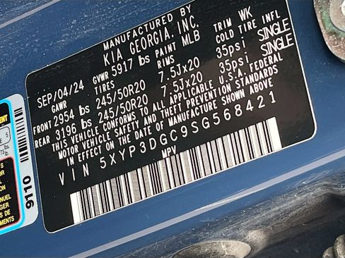 Used 2025 Kia Telluride EX X-Line AWD/4WD image 35