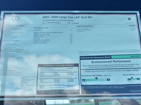 New 2025 Mercedes-Benz Sprinter 2500 image 34