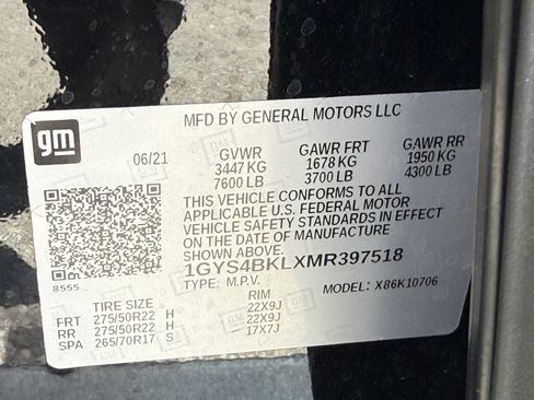 Used 2021 Cadillac Escalade Premium Luxury AWD/4WD image 5