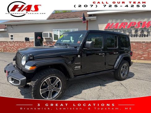 Used 2023 Jeep Wrangler Unlimited Sahara w/ Cold Weather Group AWD/4WD image 2