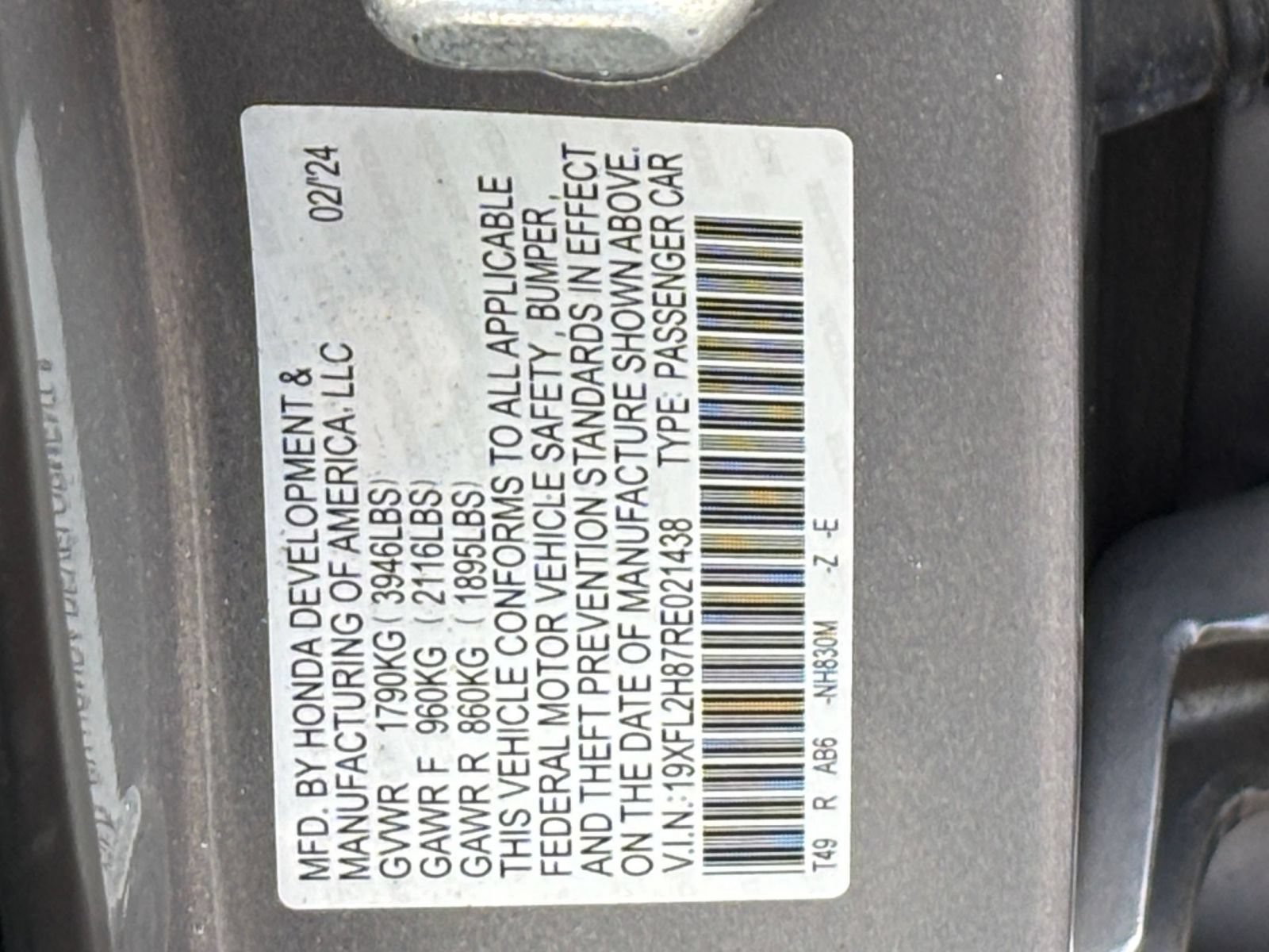 Used 2024 Honda Civic Sport image 27