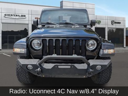 Used 2021 Jeep Wrangler Unlimited Sahara w/ Uconnect 4C Nav & Sound Group AWD/4WD image 9