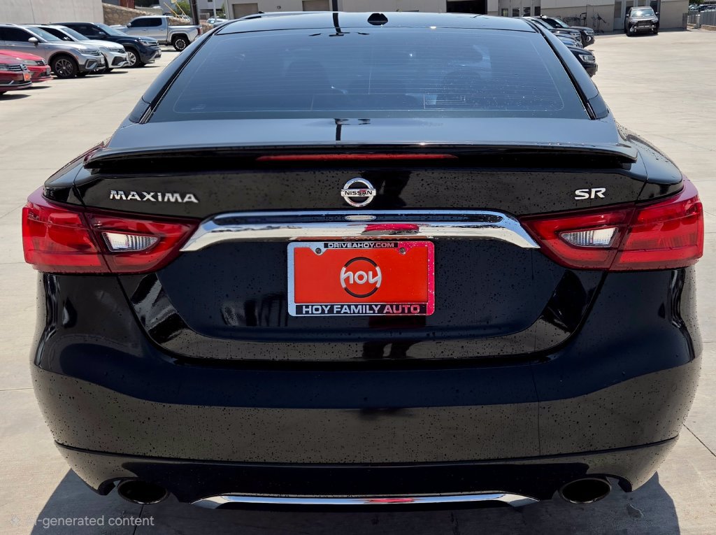 Used 2017 Nissan Maxima SR w/ Midnight Edition FWD image 7