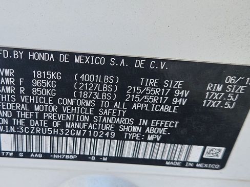 Used 2016 Honda HR-V LX image 23