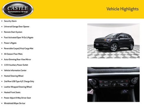 Used 2022 Jeep Compass Latitude w/ Convenience Group image 7