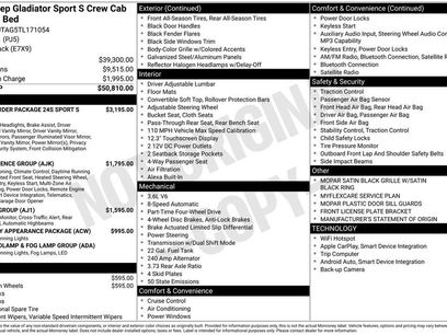 New 2026 Jeep Gladiator Sport
