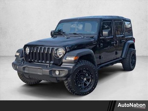 Used 2022 Jeep Wrangler Unlimited Sport image 1
