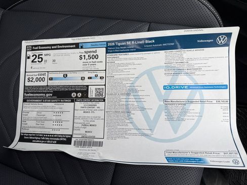 New 2026 Volkswagen Tiguan SE R-Line image 34