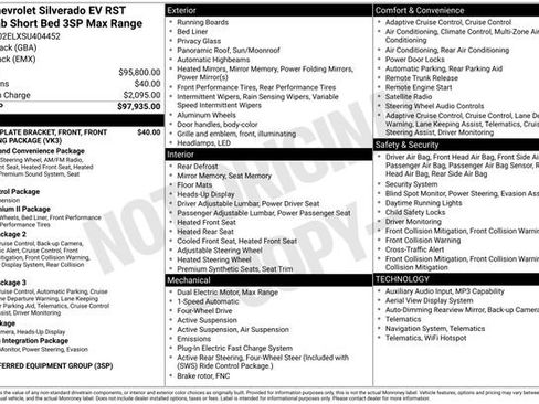 Used 2025 Chevrolet Silverado EV RST AWD/4WD image 46