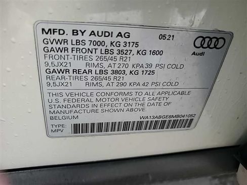 Used 2021 Audi e-tron Prestige w/ Prestige Package AWD/4WD image 5