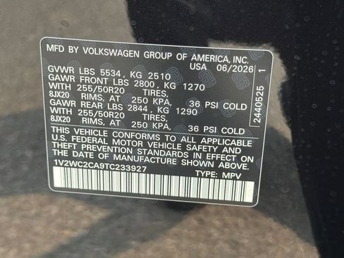 New 2026 Volkswagen Atlas Cross Sport SE FWD image 34