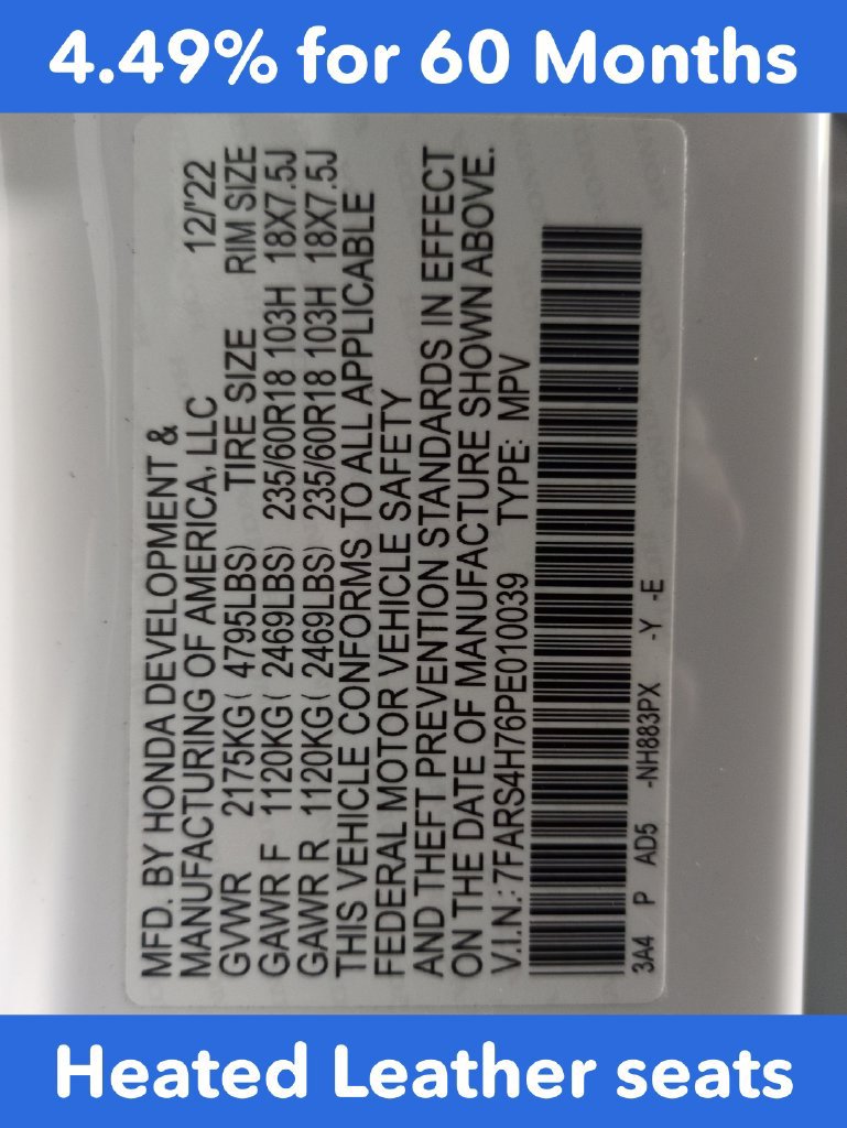 Certified 2023 Honda CR-V EX-L image 34