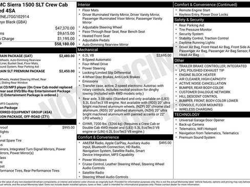 Used 2016 GMC Sierra 1500 SLT w/ All-Terrain Package image 14