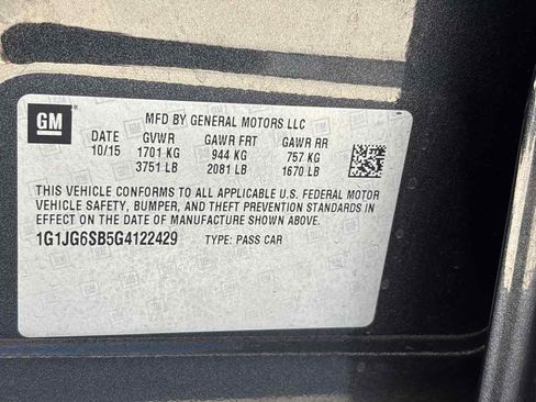 Used 2016 Chevrolet Sonic RS image 33