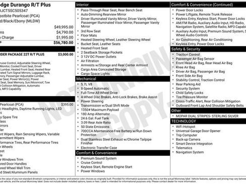 Used 2025 Dodge Durango R/T AWD/4WD image 7