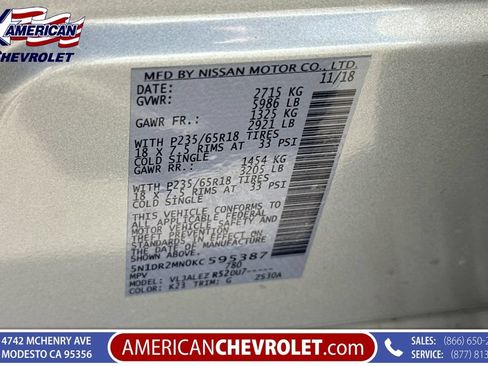 Used 2019 Nissan Pathfinder SV FWD image 42