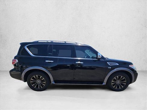 Used 2018 Nissan Armada Platinum w/ Interior Lighting Package RWD image 7