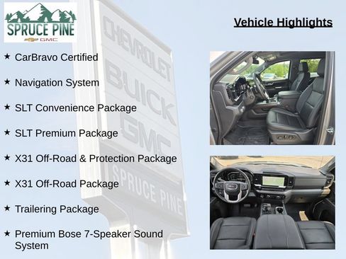 Used 2023 GMC Sierra 1500 SLT w/ SLT Premium Package AWD/4WD image 8