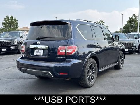 Used 2019 Nissan Armada Platinum w/ Captain's Chairs Package AWD/4WD image 5