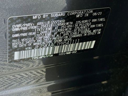 Certified 2023 Subaru Forester AWD/4WD image 33
