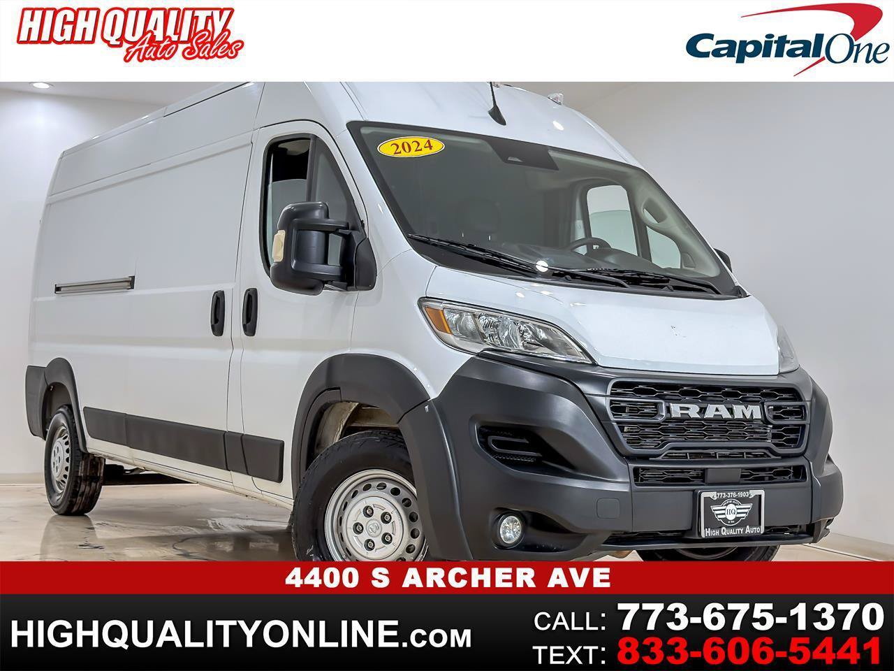 Used 2024 RAM ProMaster 2500 w/ Convenience Group FWD image 1