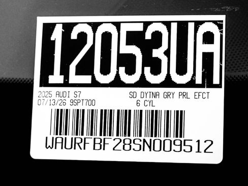 Certified 2025 Audi S7 Premium Plus w/ S Sport Package AWD/4WD image 29