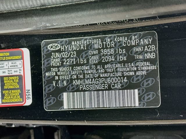 Certified 2023 Hyundai Elantra SEL w/ Cargo Package FWD image 34