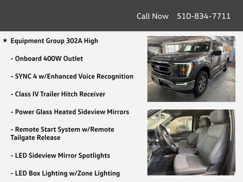 Used 2021 Ford F150 XLT w/ Equipment Group 302A High AWD/4WD image 4