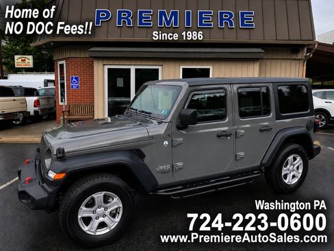 Used 2019 Jeep Wrangler Unlimited Sport S AWD/4WD image 1